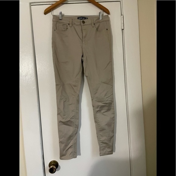 Design lab Khaki cropped Jeans Size 27 - Picture 1 of 7